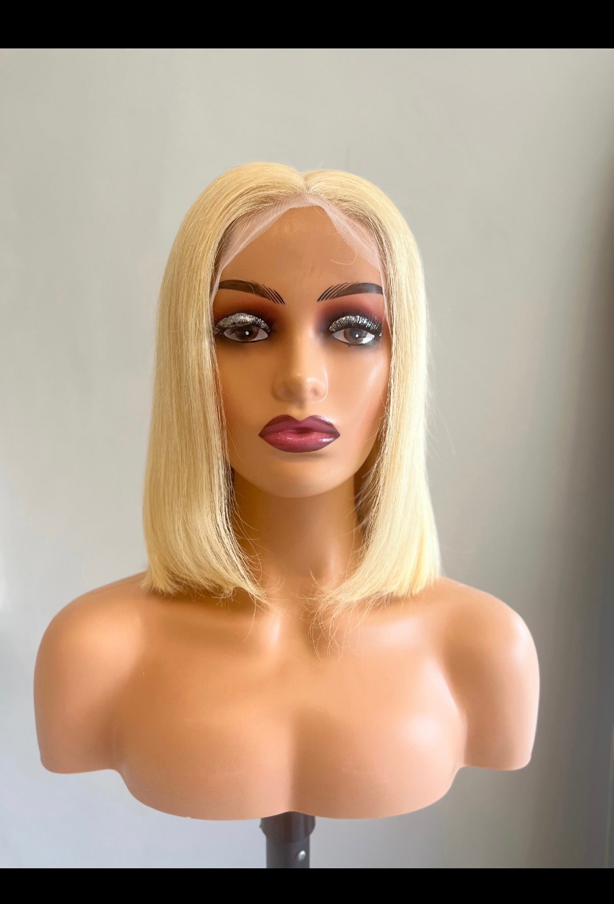Blonde human hair Wigs