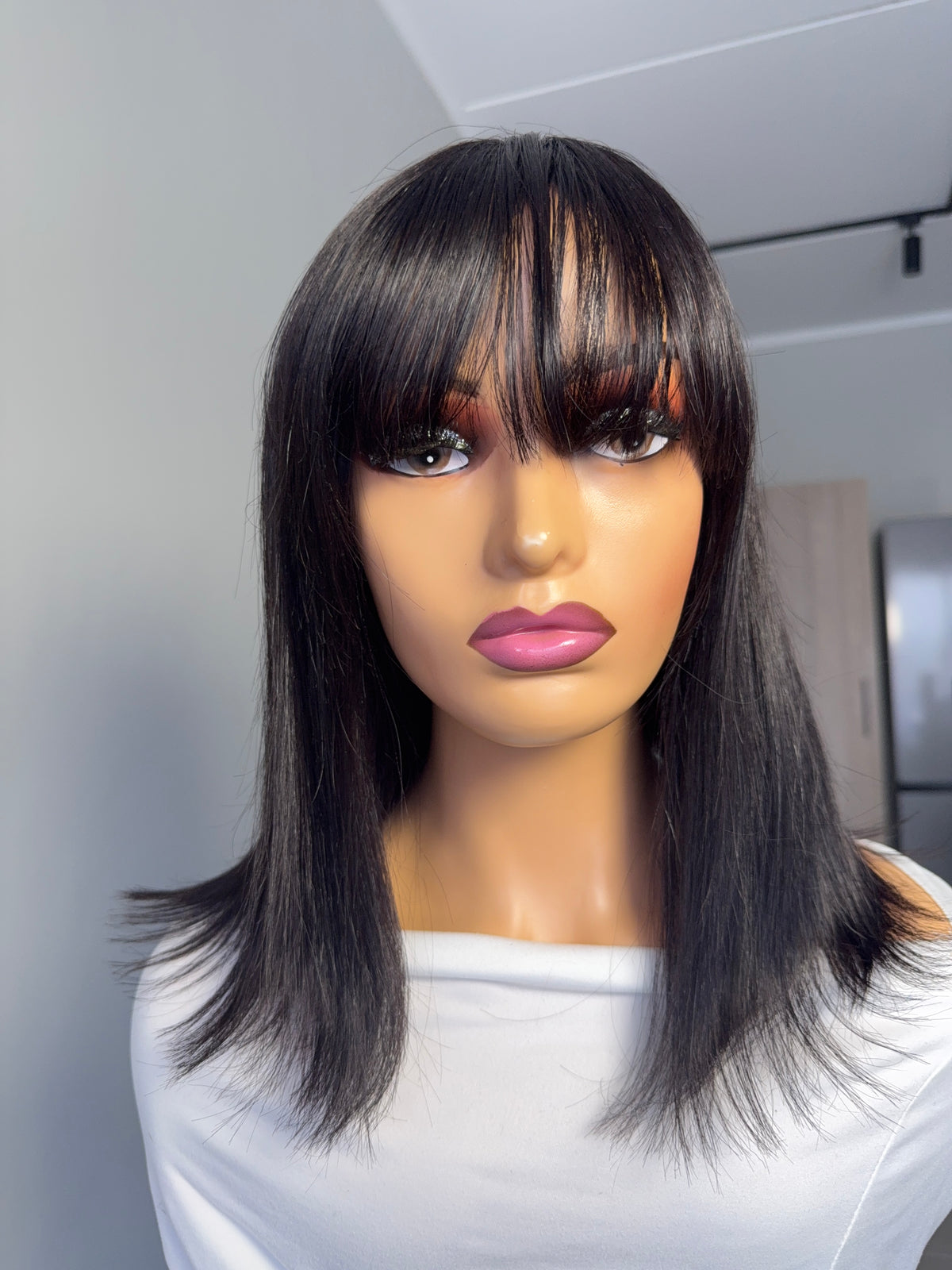 Special Glueless Fringe wig
