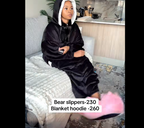 Blanket hoodie