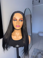 Blended headband wig