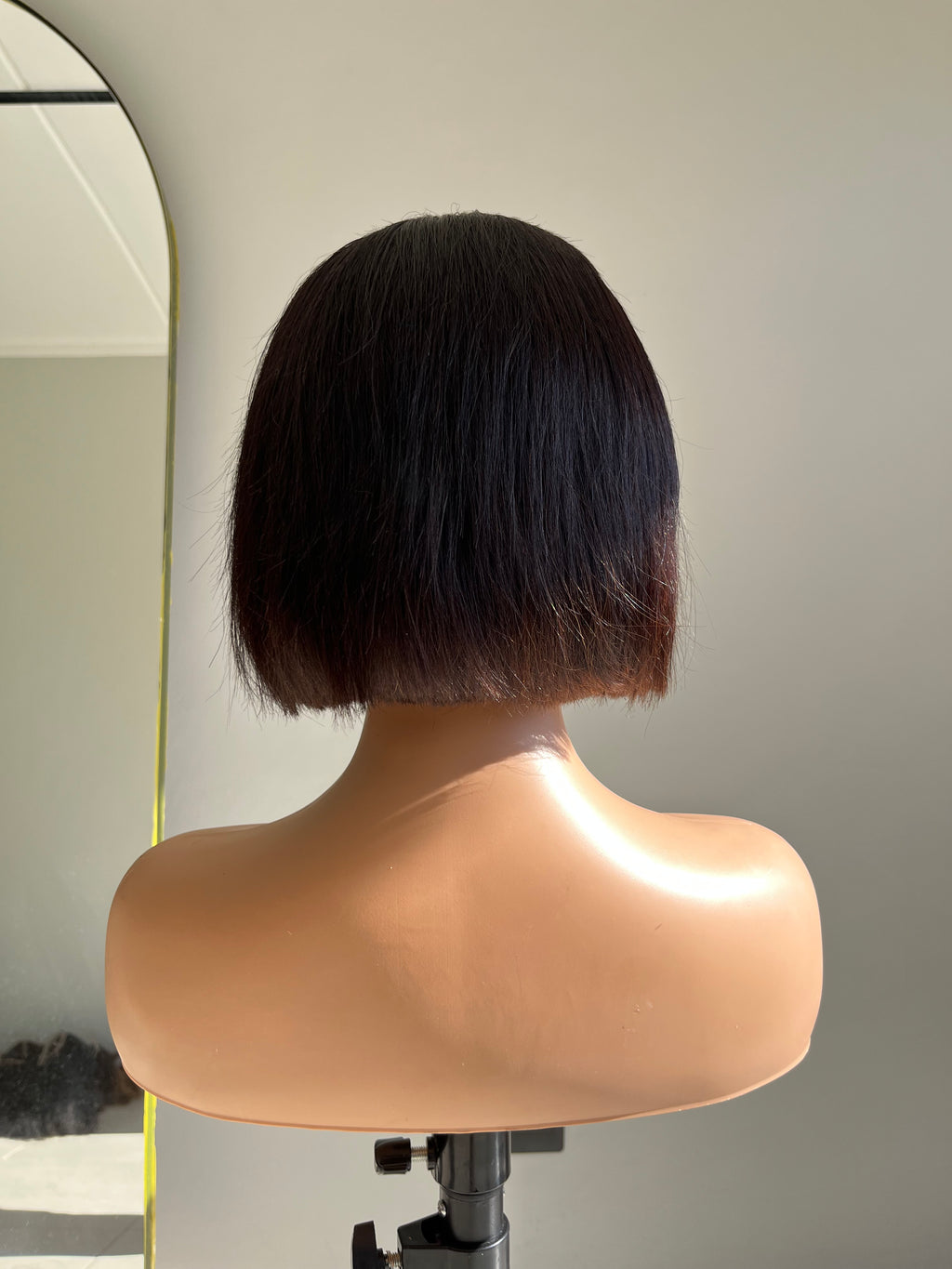 Double drawn 8 inch bob