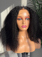 Afro curly Lagos hairline wig