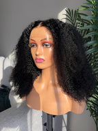 Afro curly Lagos hairline wig