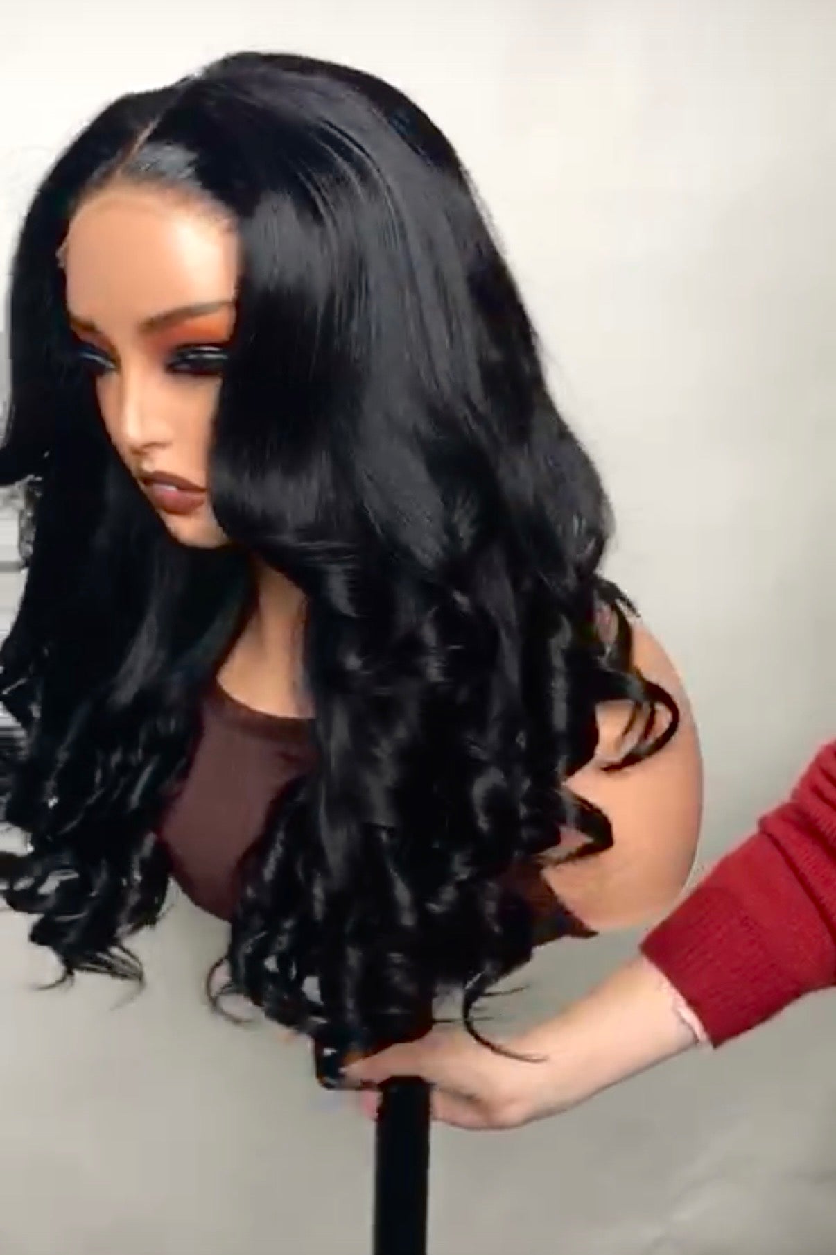 5x5 HD Lace SDD virgin hair 24”