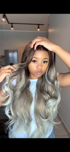 Blonde highlight blend