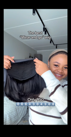 Black Headband wig bob