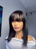 Special Glueless Fringe wig