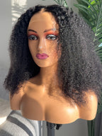 Afro curly Lagos hairline wig