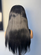 Blended headband wig