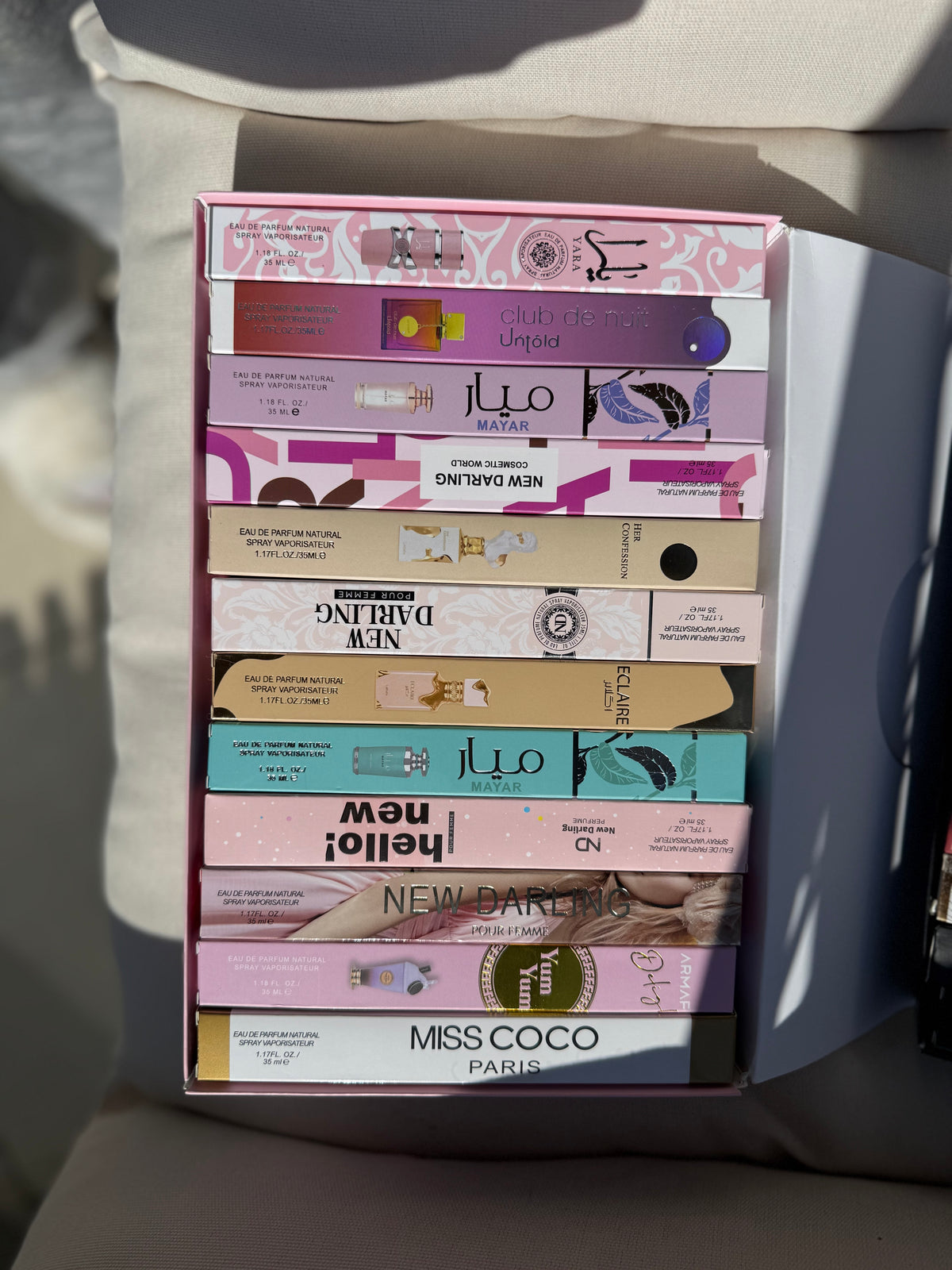 Dubai pocket perfumes