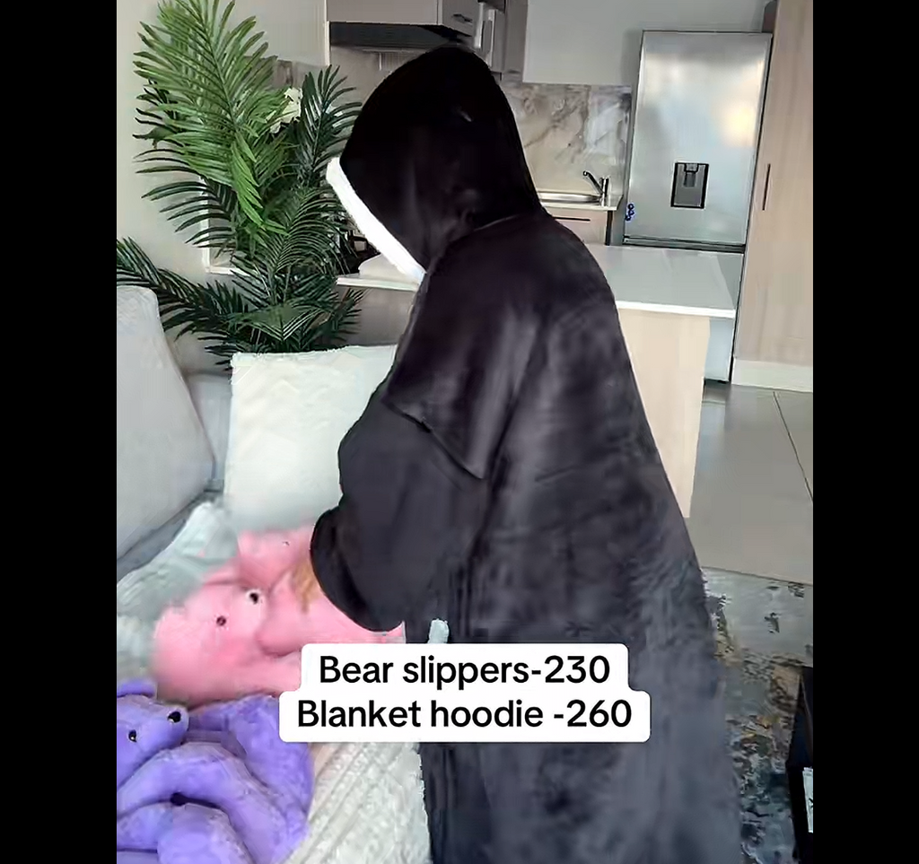 Blanket hoodie