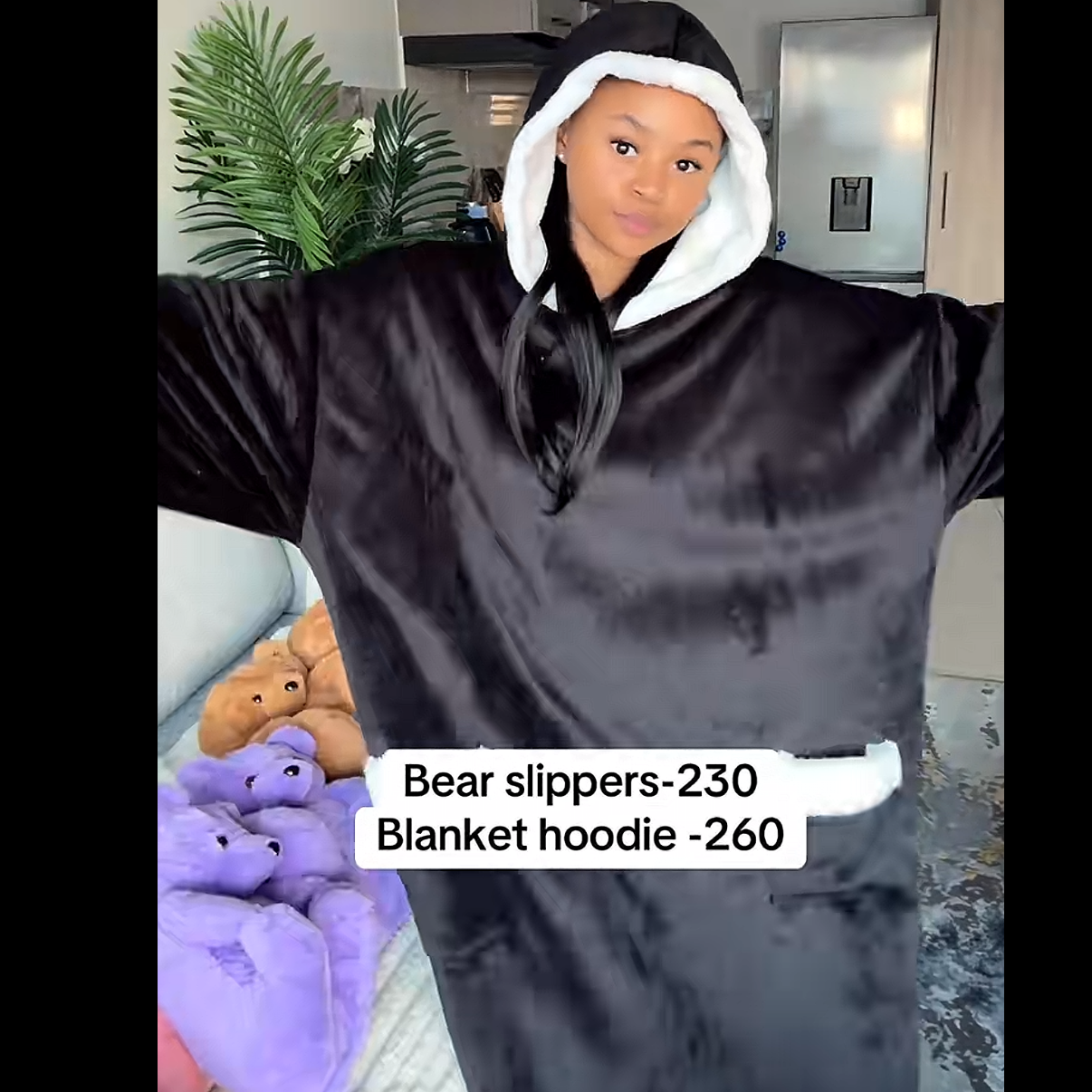 Blanket hoodie