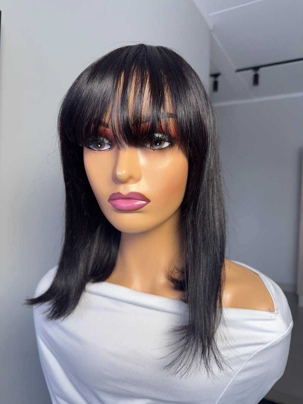 Special Glueless Fringe wig