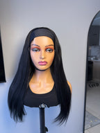 Blended headband wig
