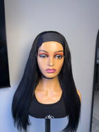 Blended headband wig