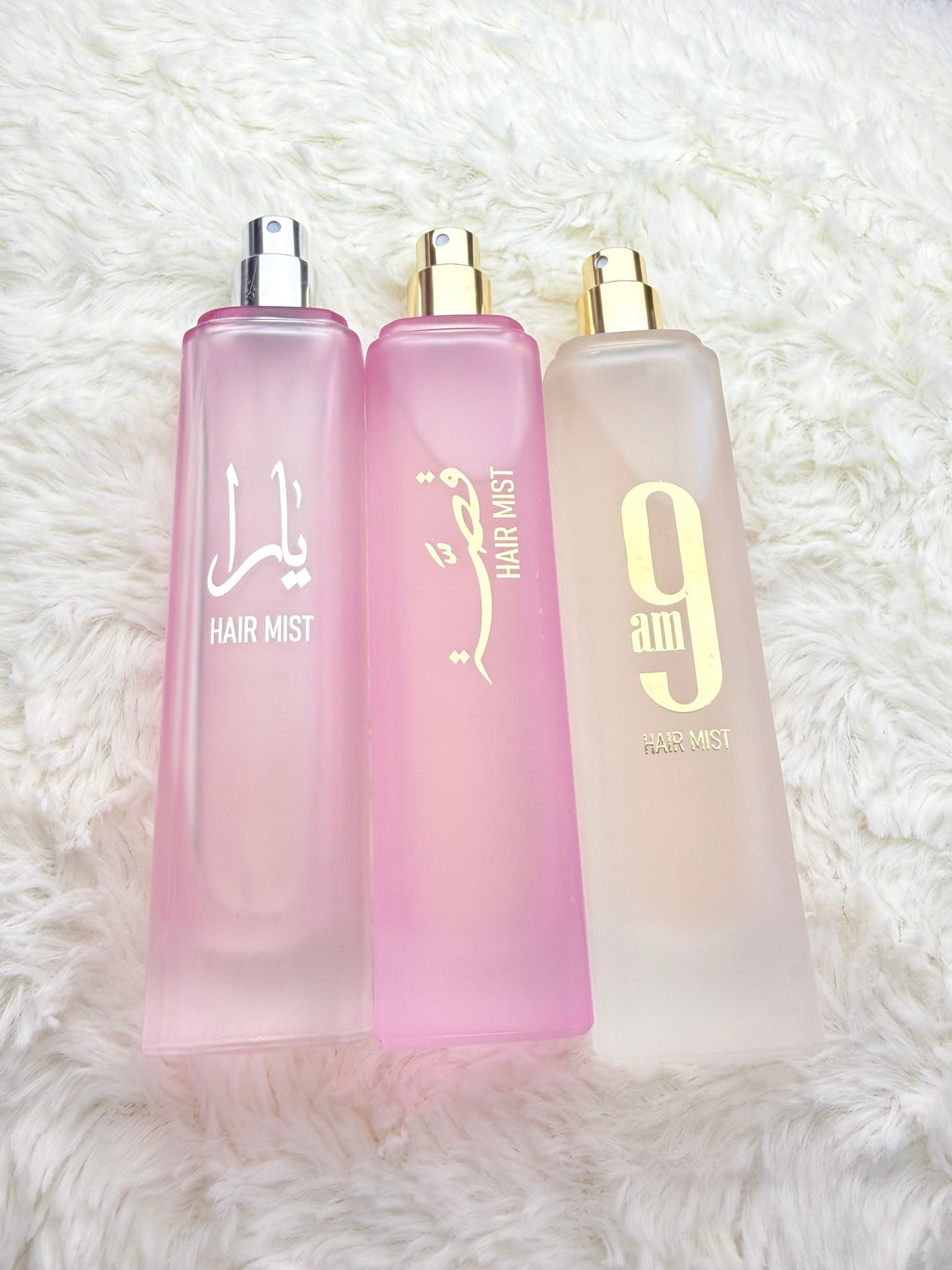 Female hair mist