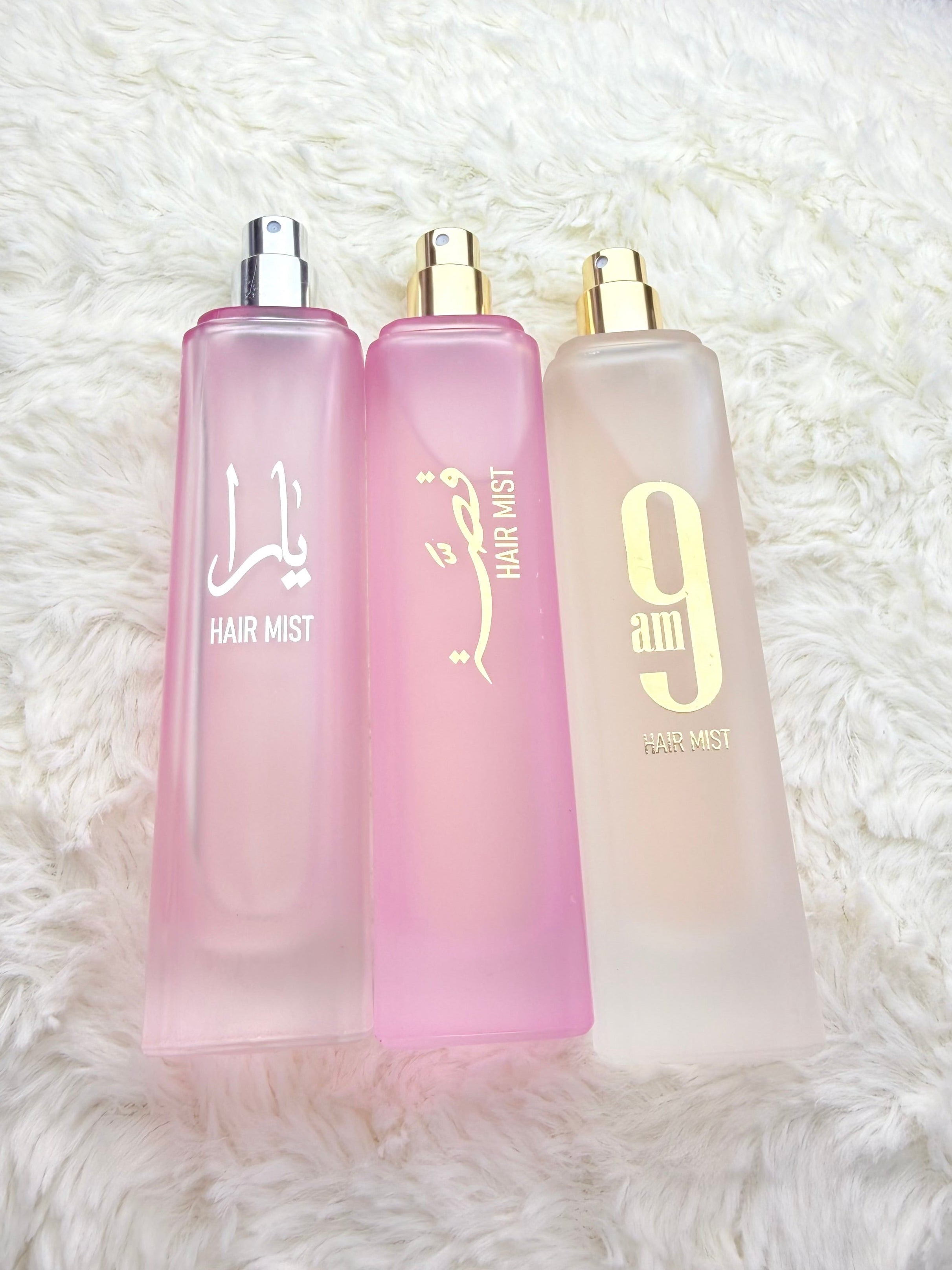 Female hair mist