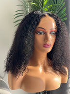Afro curly Lagos hairline wig