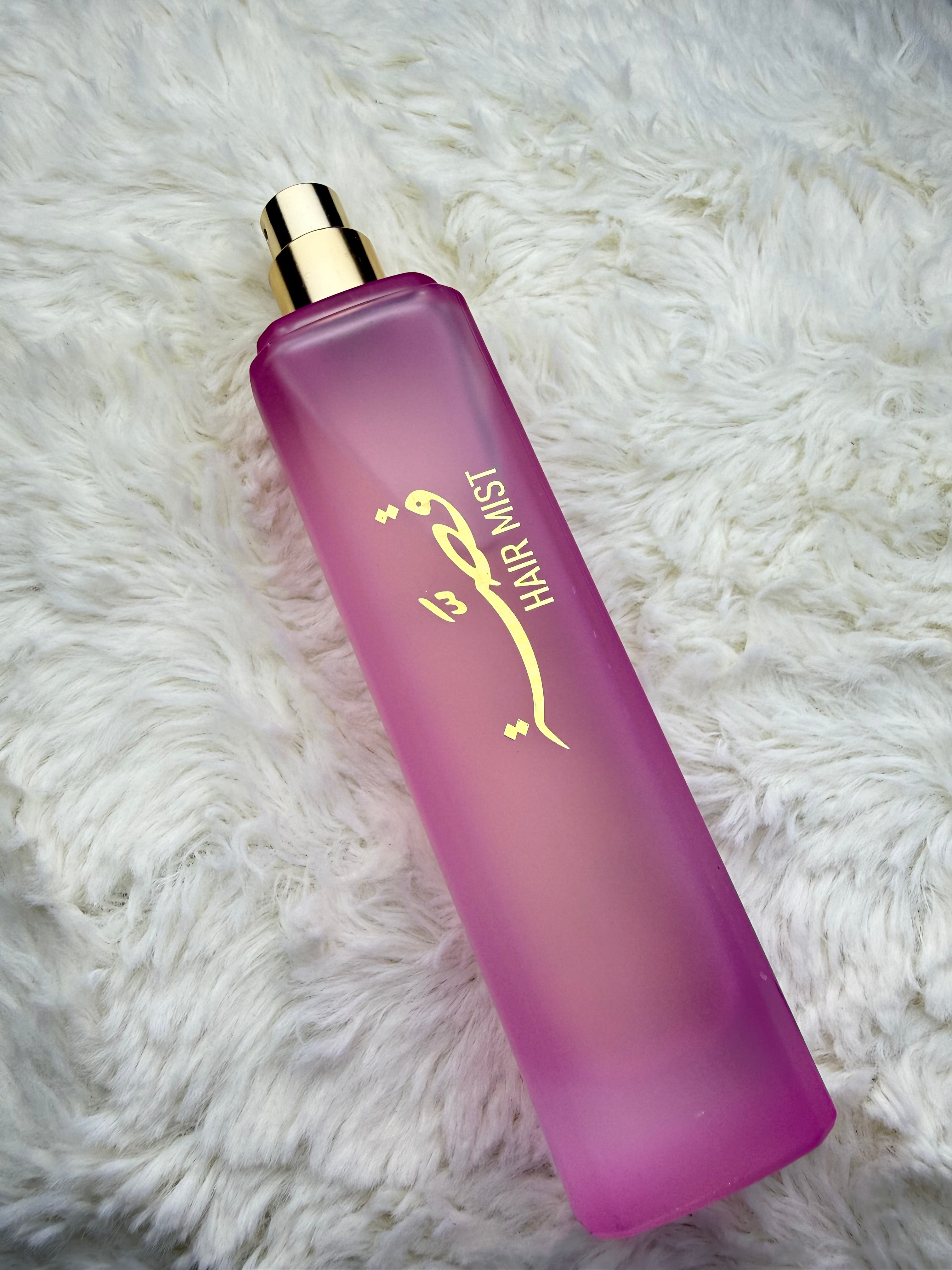 Female hair mist