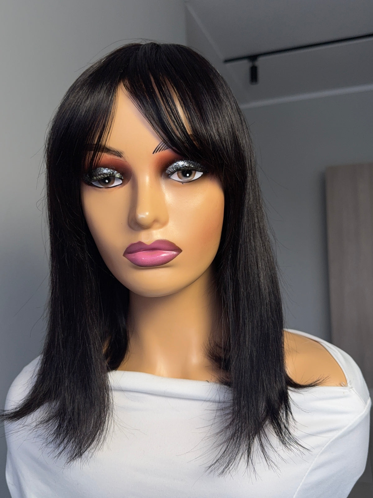 Special Glueless Fringe wig
