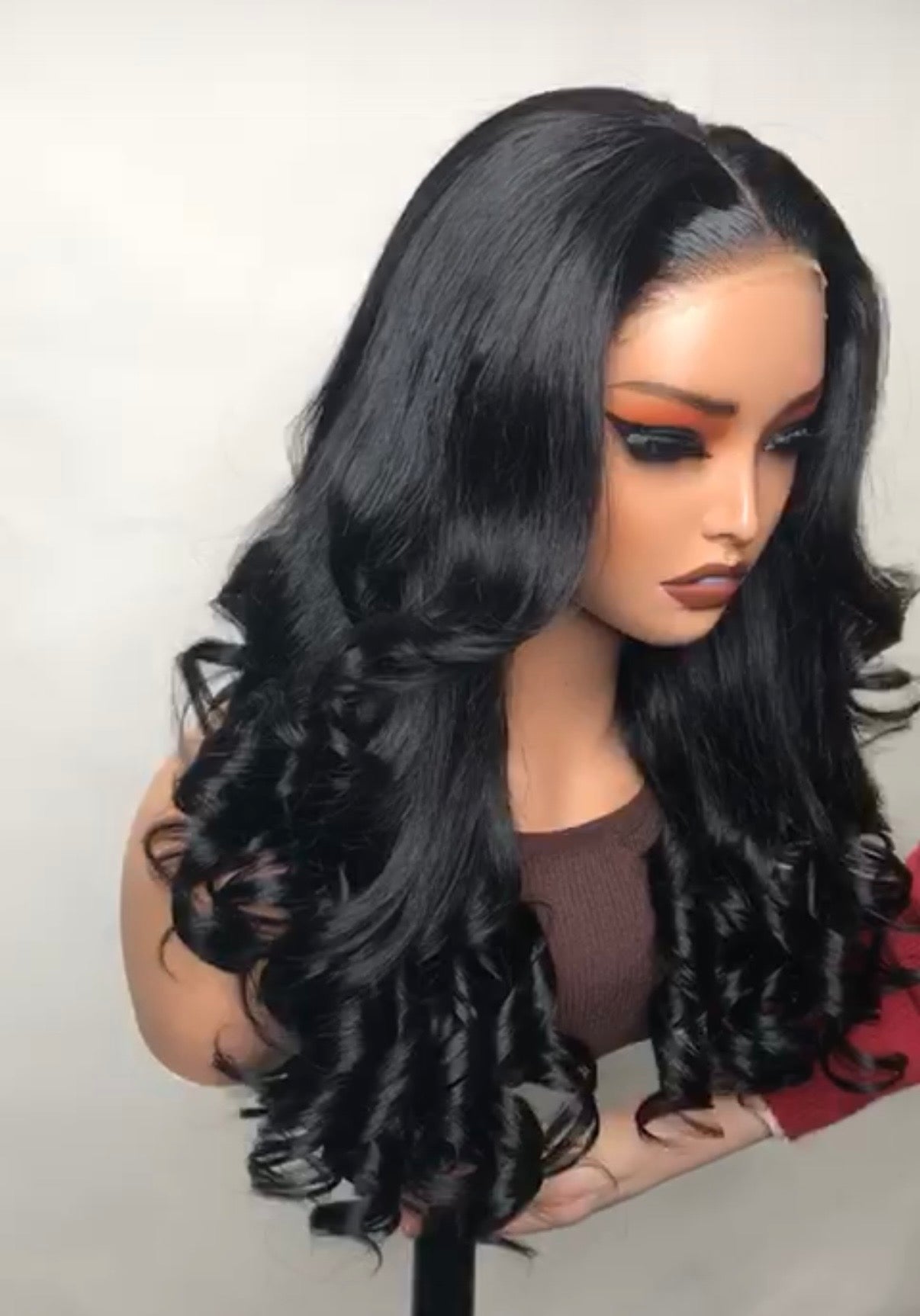 5x5 HD Lace SDD virgin hair 24”