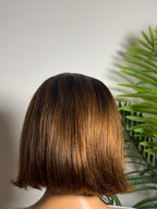 Ombré headband bob