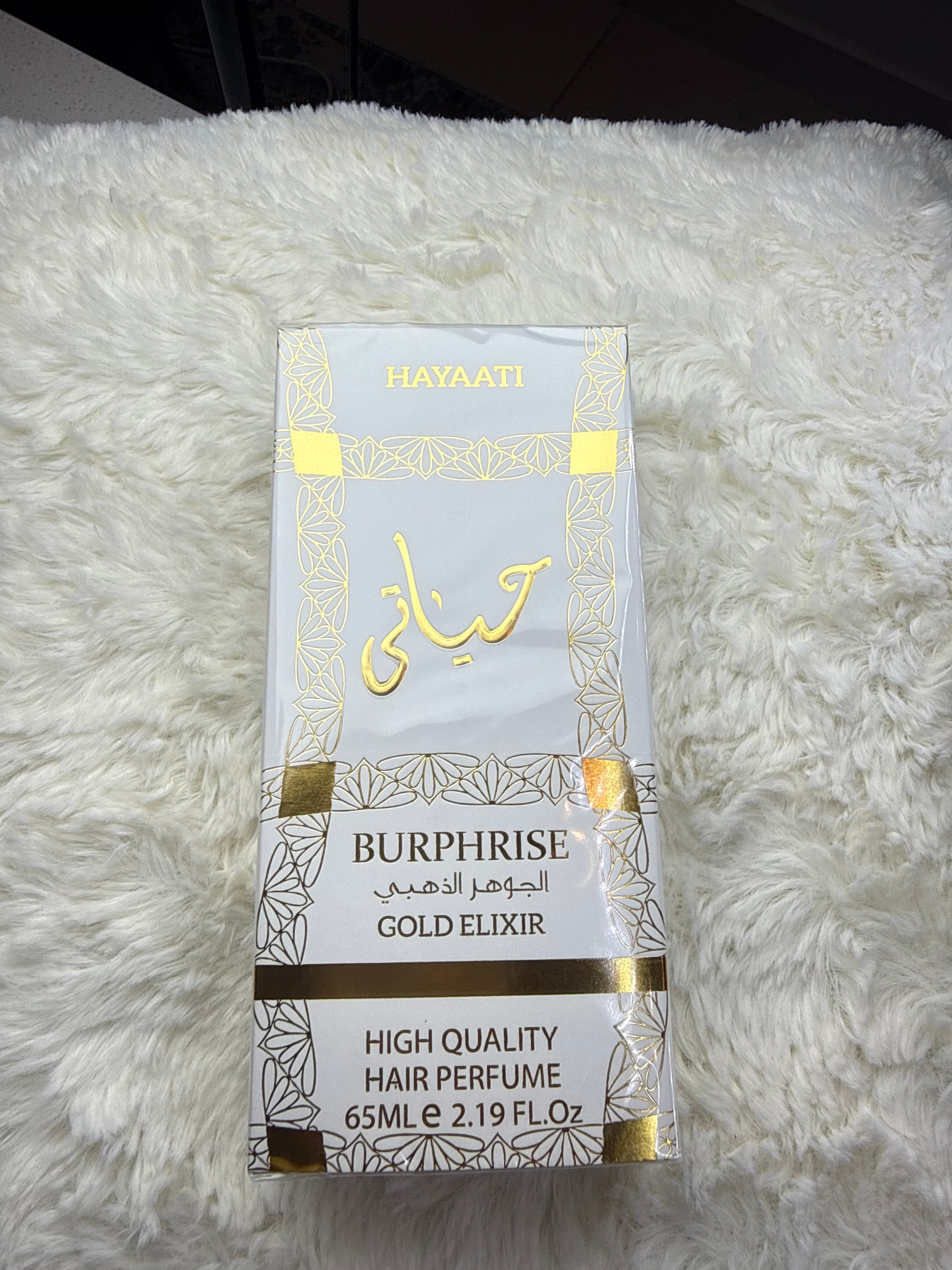 Female hair mist