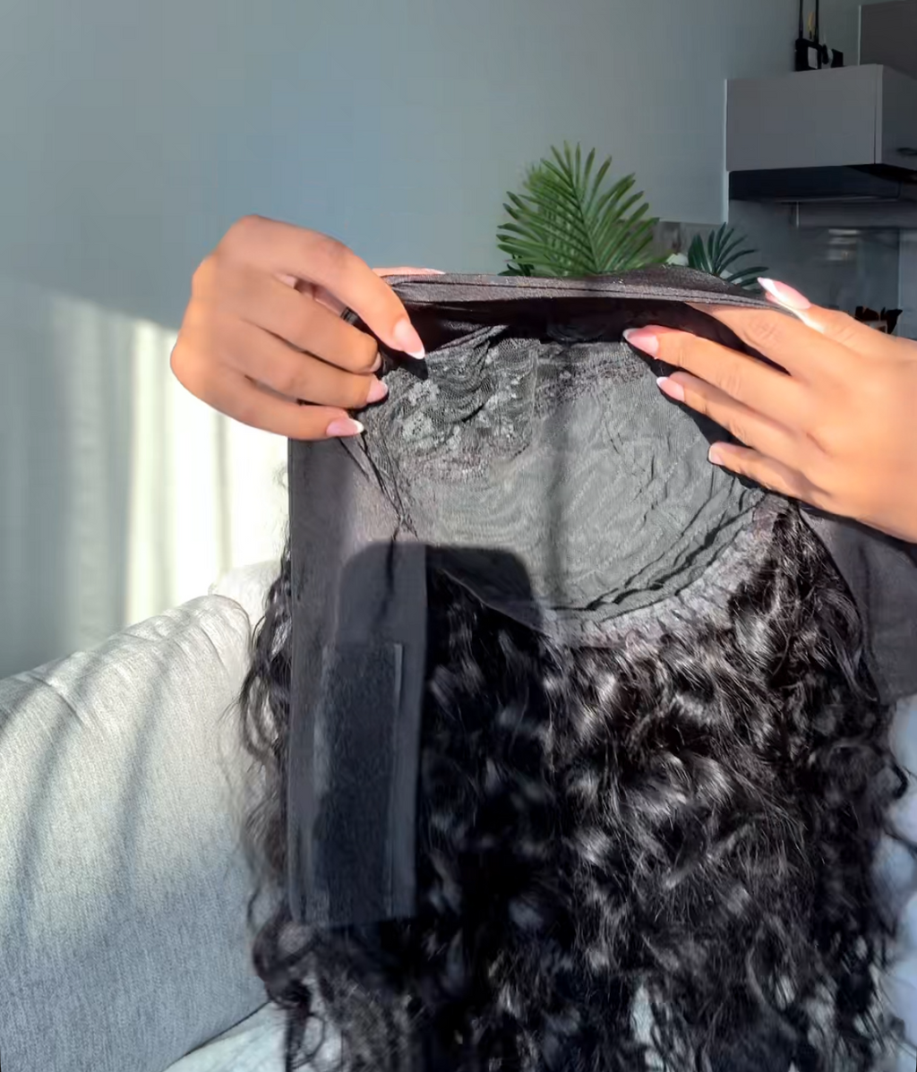 Headband Water wave wig